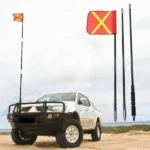 Car Desert Flags