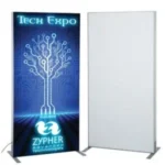 Backlit Snap Fold Standee